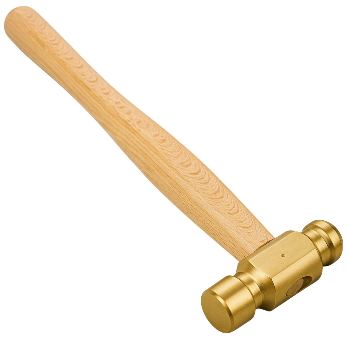 Jeweler's Brass Hammer – 10" Long | Spark-Free Metalworking Tool