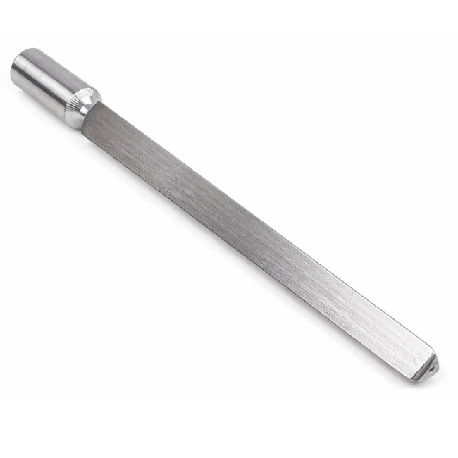 Triangle Ring Mandrel Stick – 3/8" Jewelry Ring Sizing Tool, Steel Construction, 9" Length, Professional Jewelers Tool