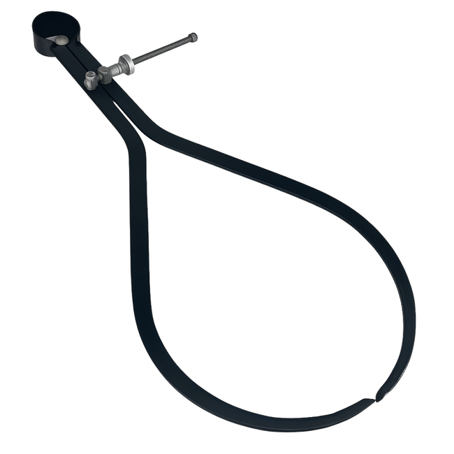 12" Outside Spring Caliper – Steel Measuring Tool for Diameter, Thickness & Distance – Adjustable Tension Screw – Precision Comparison Caliper for Construction, Plumbing, Crafts & Lab Work