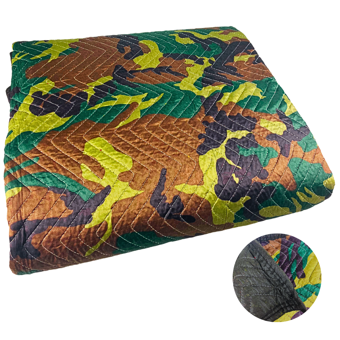 72 x 80 Inches Camouflage Print Moving Blanket  - TC502-MB-CM