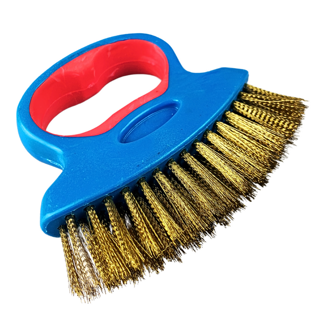 Brass Wire Bristle Cleaning Brush  - TZ-06313