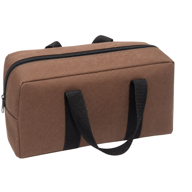 11-Inch Zippered Utility Bag with Carry Handles, Soft-Sided Portable Tool, Travel, Cosmetic and Toiletry Organizer – AB-18313