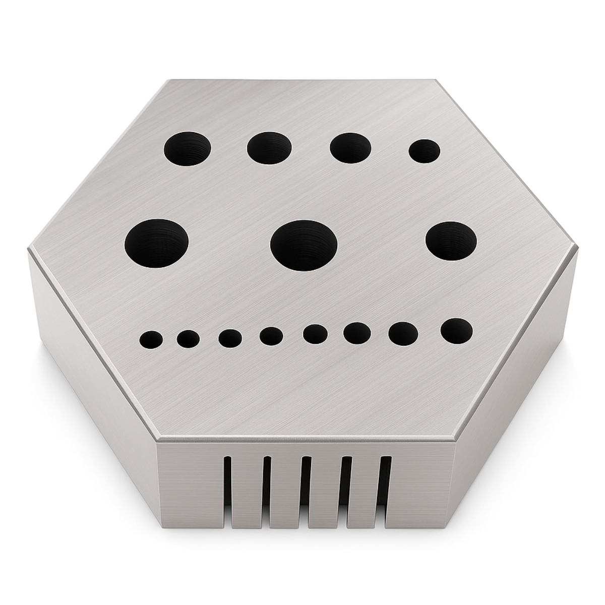 Hexagonal Steel Riveting Block - TJ-STAKE – ToolUSA