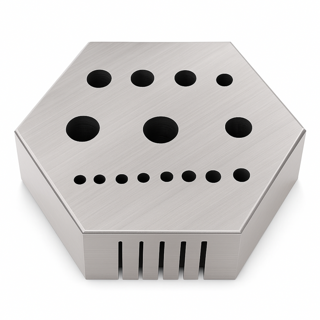 Hexagonal Steel Riveting Block  - TJ-STAKE