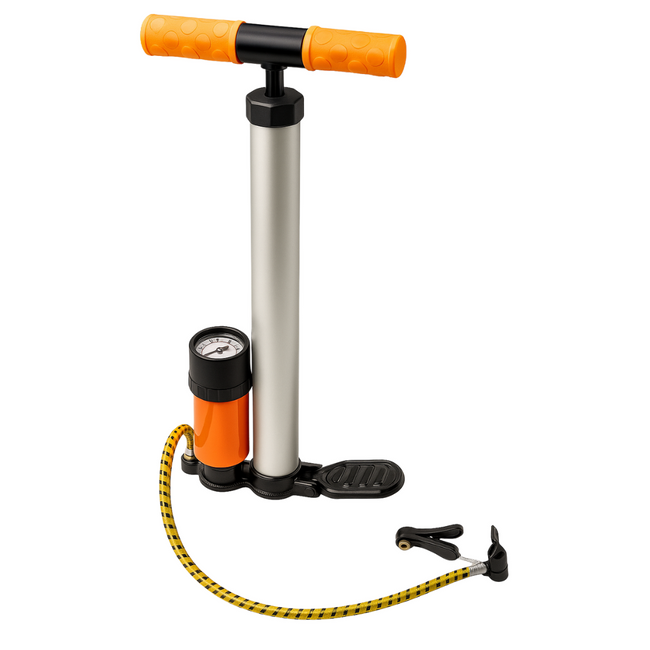 Hand Pump with High Pressure Capacity, 22" High With Dial Gauge  - TA-91511
