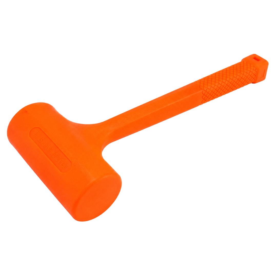 4-Pound Neon Orange Dead Blow Hammer