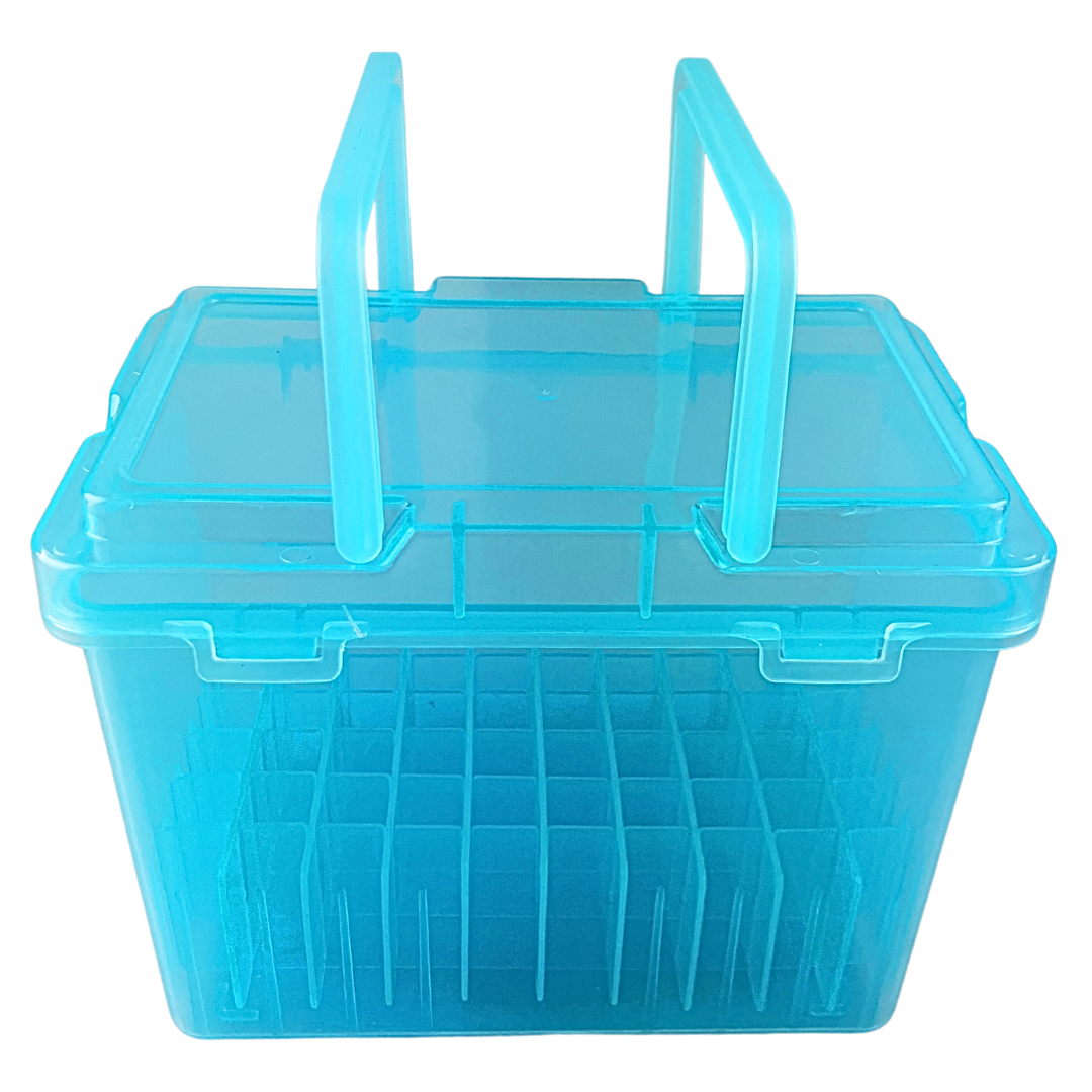 Glass Vials - Test Tubes Plastic Tote Box  - TJ-16442