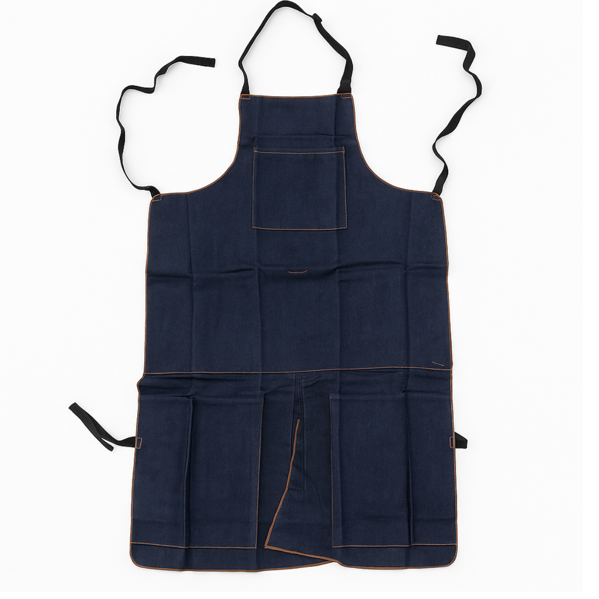 Denim Apron | 1 Pocket | Nylon Strings to Tie