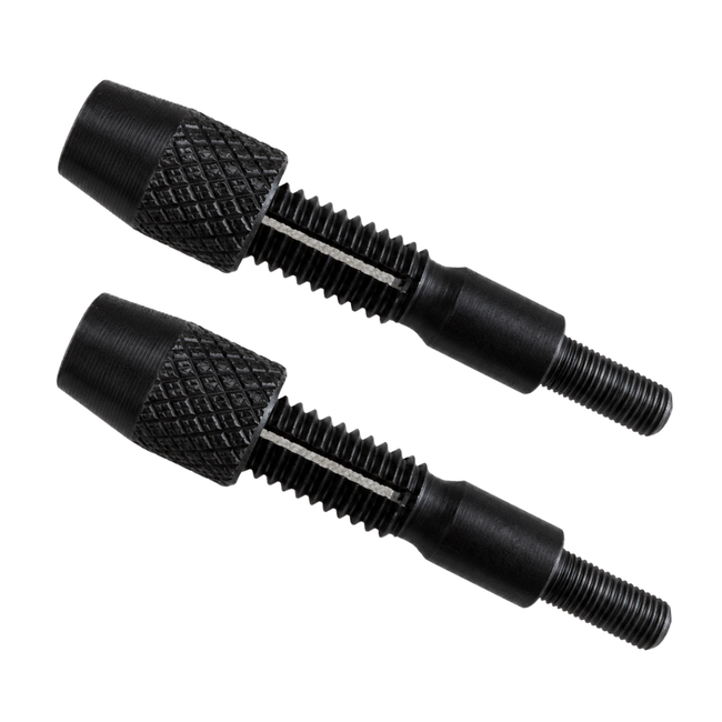 1.25-Inch Mini Drill Chuck for 1mm Micro Drill Bits, Forged Steel Precision Bit Adapter for Pin Vises and Compatible Rotary Tools, 2-Pack