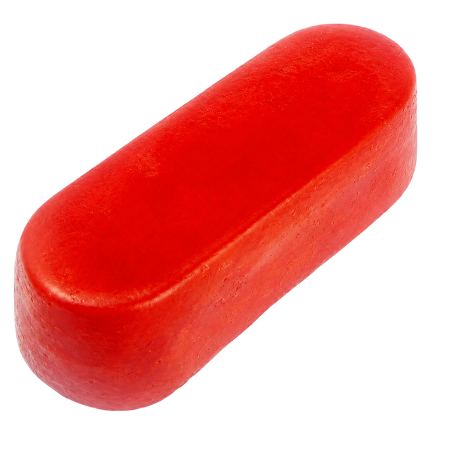 1 oz Jeweler’s Red Rouge Polishing Compound Bar for Jewelry & Metal Buffing – Use with Polishing Cloths or Buffing Wheels – TJ01-01521