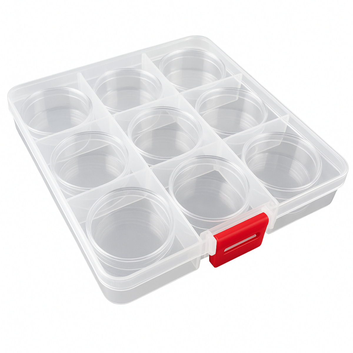 Divided Storage Box with Round Containers  - TJ-86012