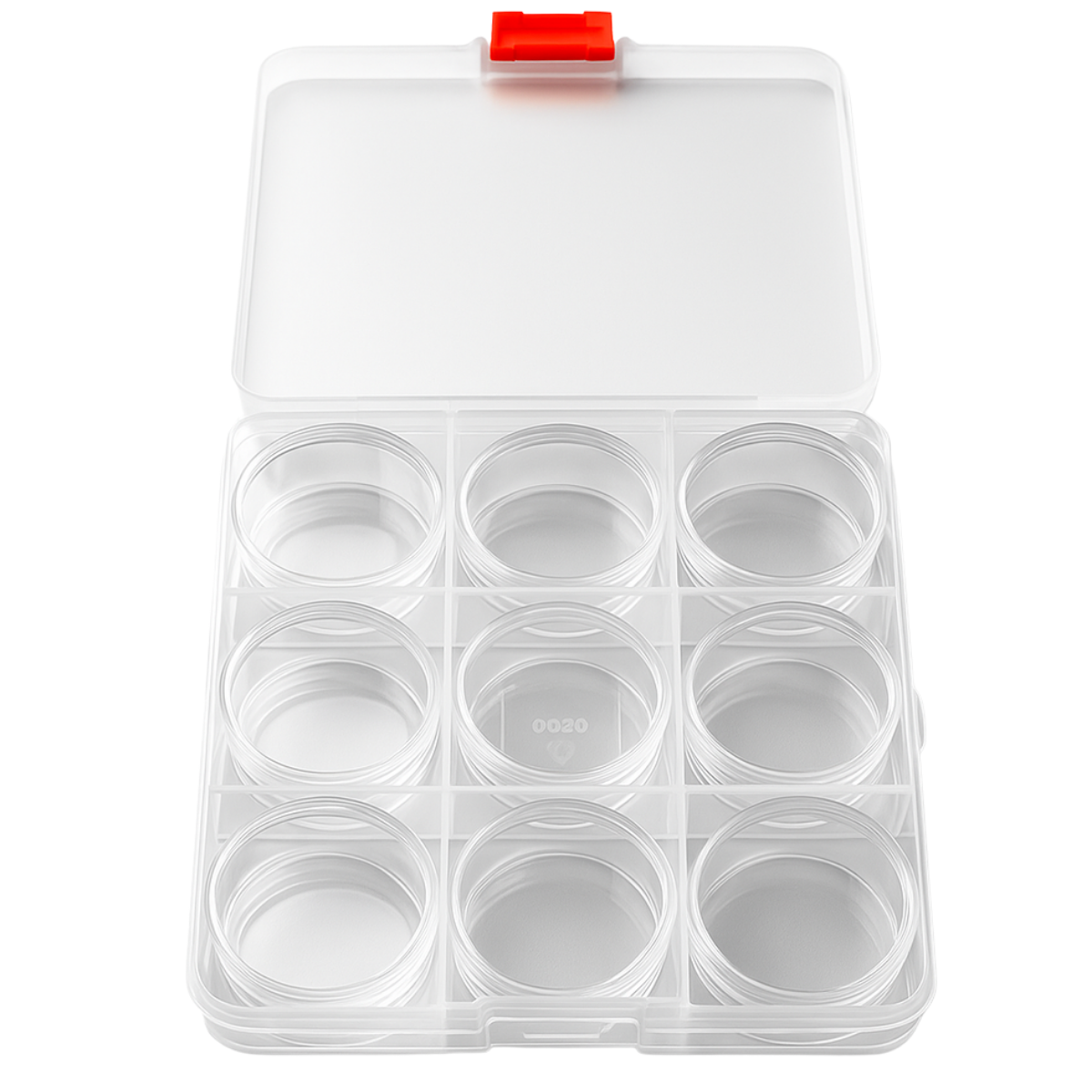 Divided Storage Box with Round Containers  - TJ-86012