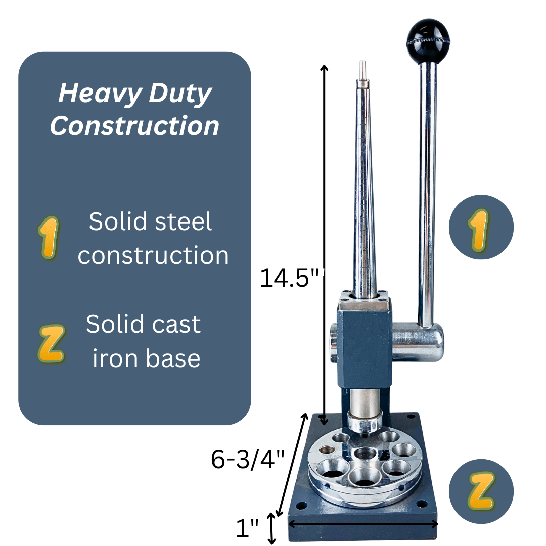 Professional Jeweler's Ring Stretcher & Size Reducer Heavy-Duty Bench Tool