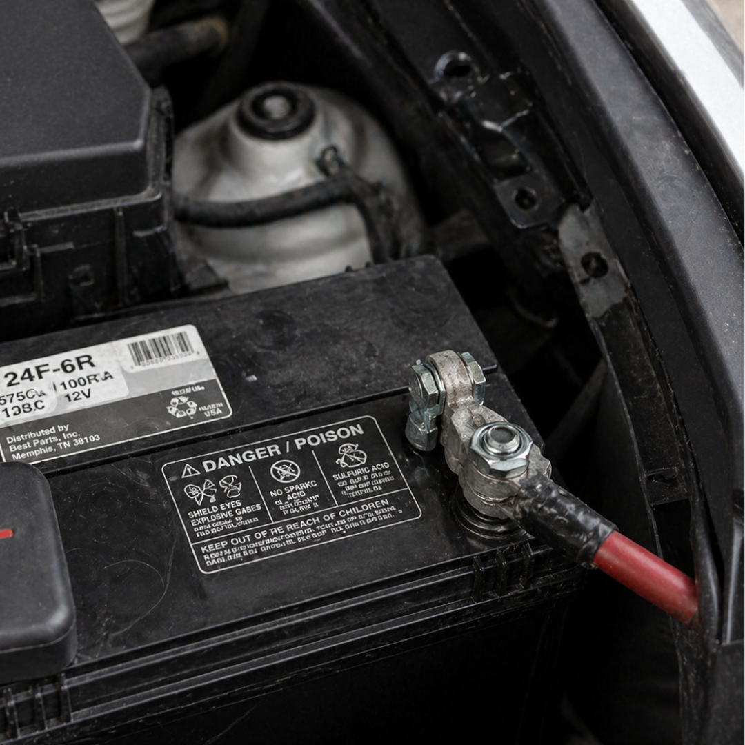 10 Piece 100% Lead Battery Terminals With Steel Nuts And Bolts To Ensure Tight Connection: TA25-10-YT  - TA25-10-YT
