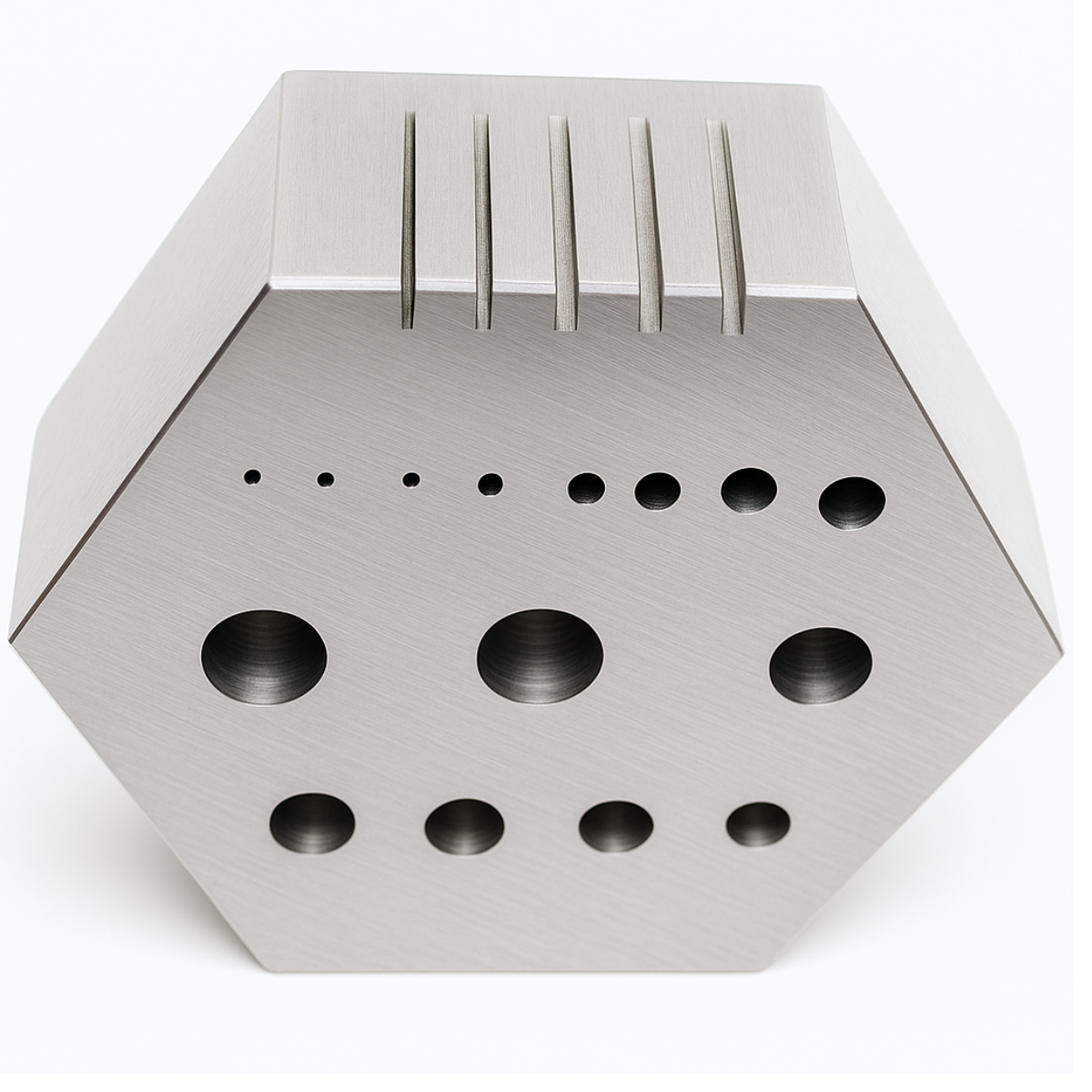 Hexagonal Steel Riveting Block  - TJ-STAKE