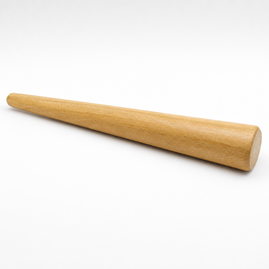 7-Inch Mini Wooden Ring Mandrel – Tapered No-Mar Hardwood Ring Shaping Tool for Buffing, Polishing and Dent Removal – Approx. 1-Inch Diameter