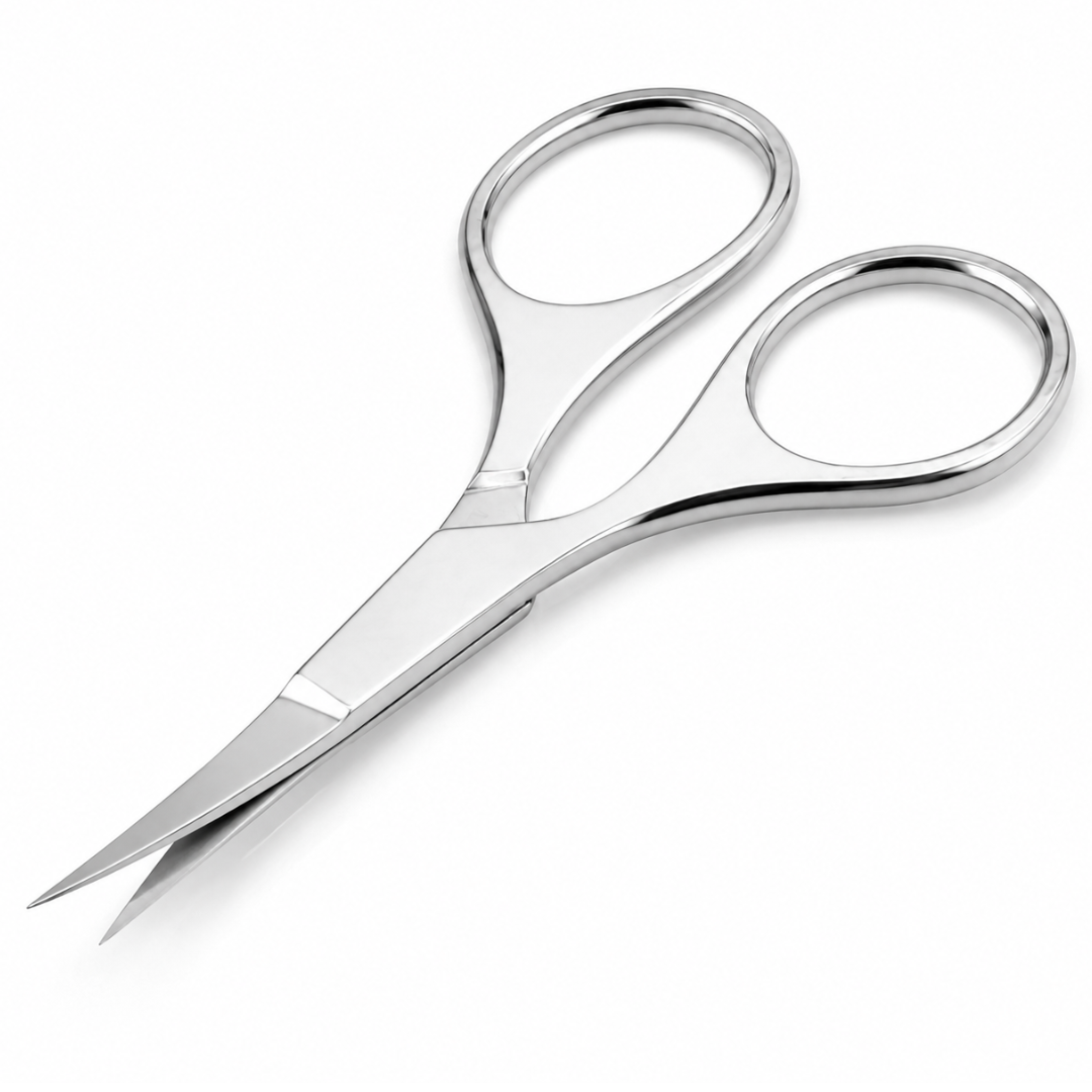 2 Pack Mini Curved Sewing Scissors, 2.5 Inch Stainless Steel Thread Snips for Sewing, Quilting, Needlework, Embroidery, Crafts & Travel