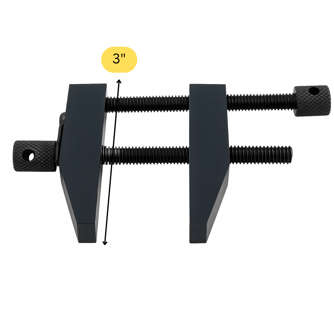 3 Inch Size Tool Maker's Parallel Clamp With Spring Tension  - TZ01-07930