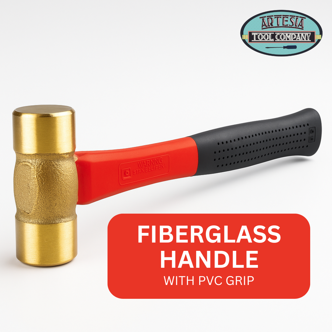 Double-Sided Brass-Head Hammer | Striking Brass-Head Diameter 1"