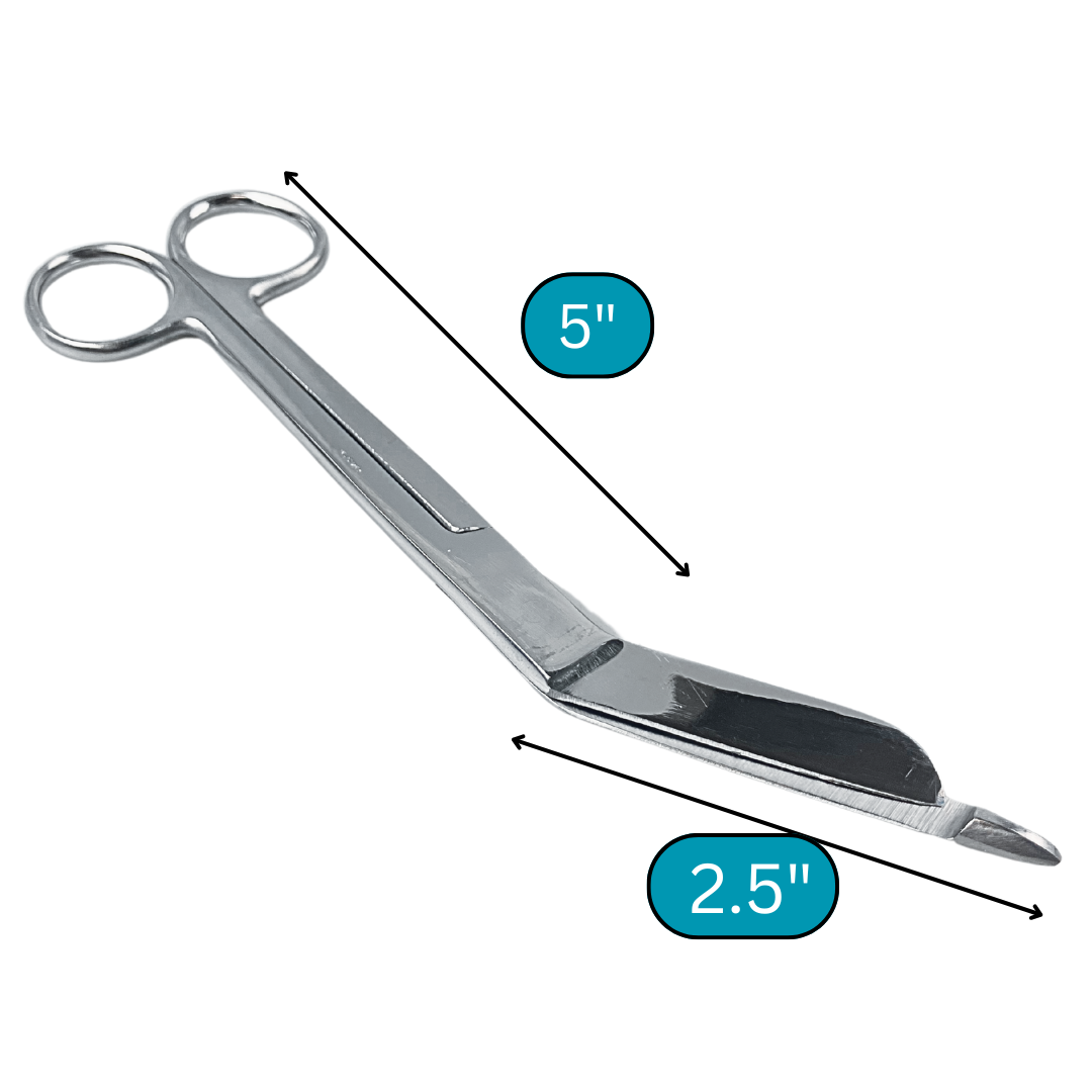 7.25 Inch Stainless Steel Bandage Scissors with Blunt End for Safety  - SC-85750