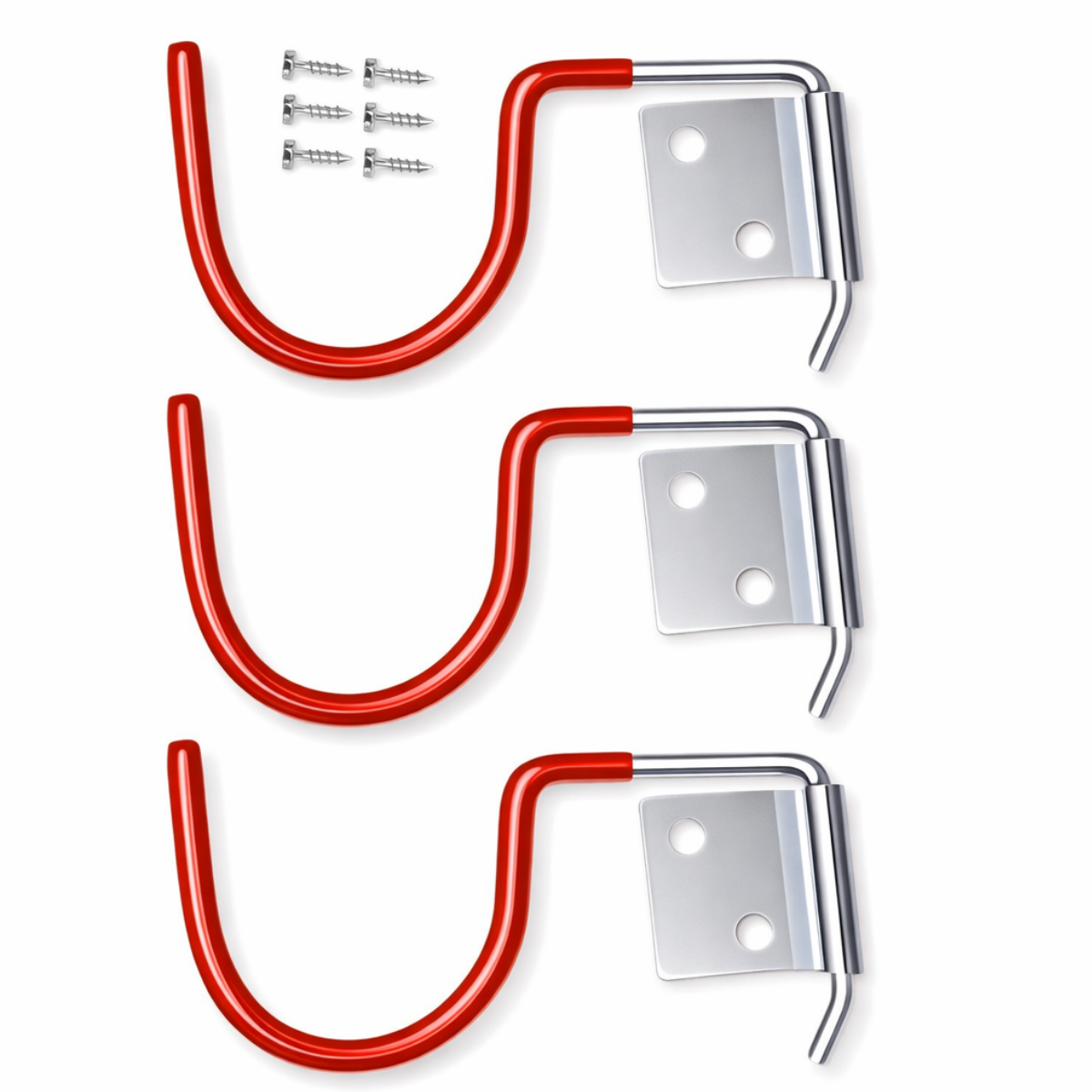 3-Piece Swivel Hooks with Pre-Drilled Plates & Installation Hardware – TH7203-YW