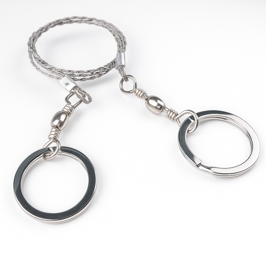Wire Hand Saw with Split Ring Handles  - TZ-03909