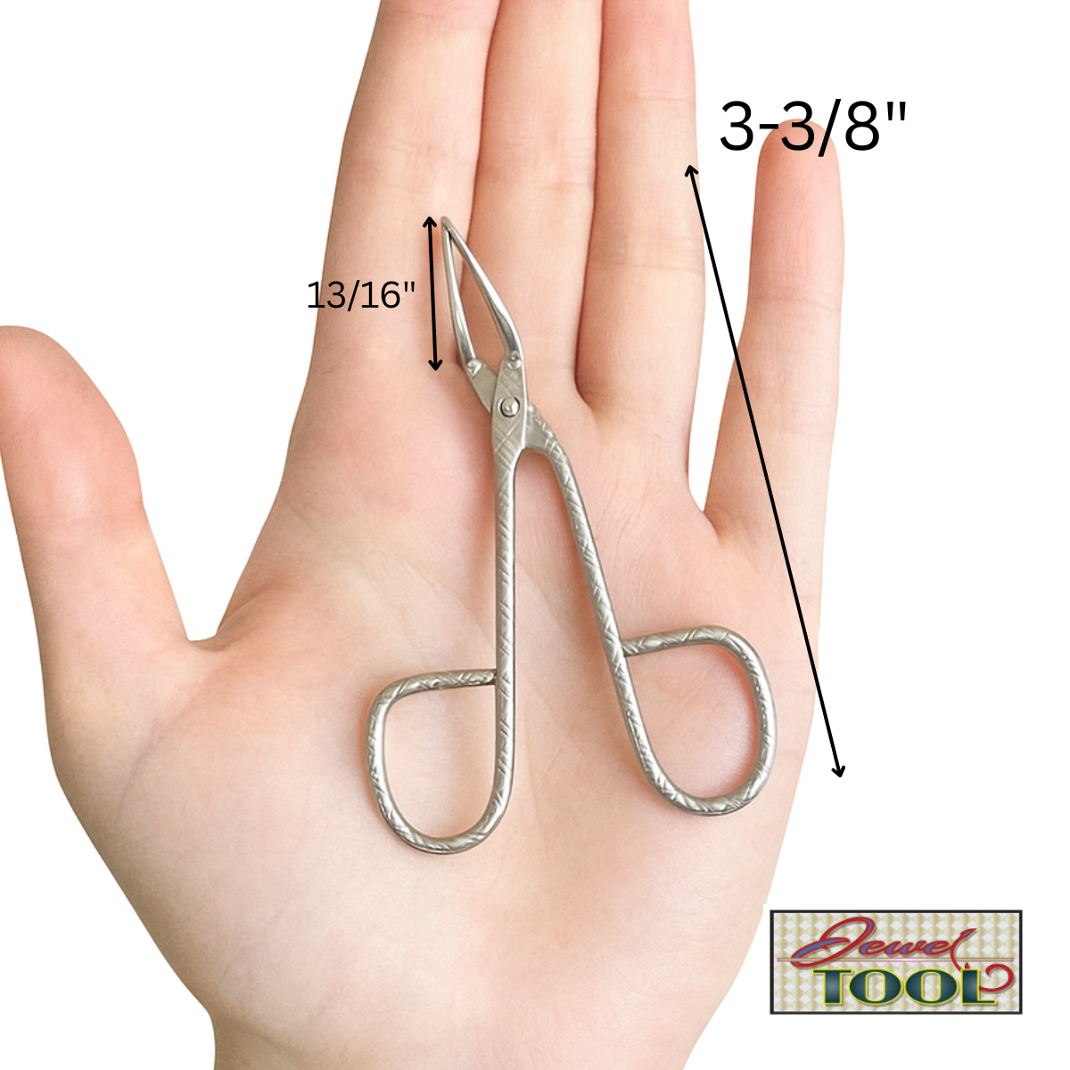 2-in-1 Tweezer Scissors | Great for Beauty Care - CARE-08604