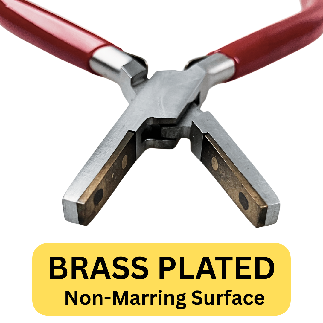 Brass Lined Flat Nose Pliers  - S89-38923