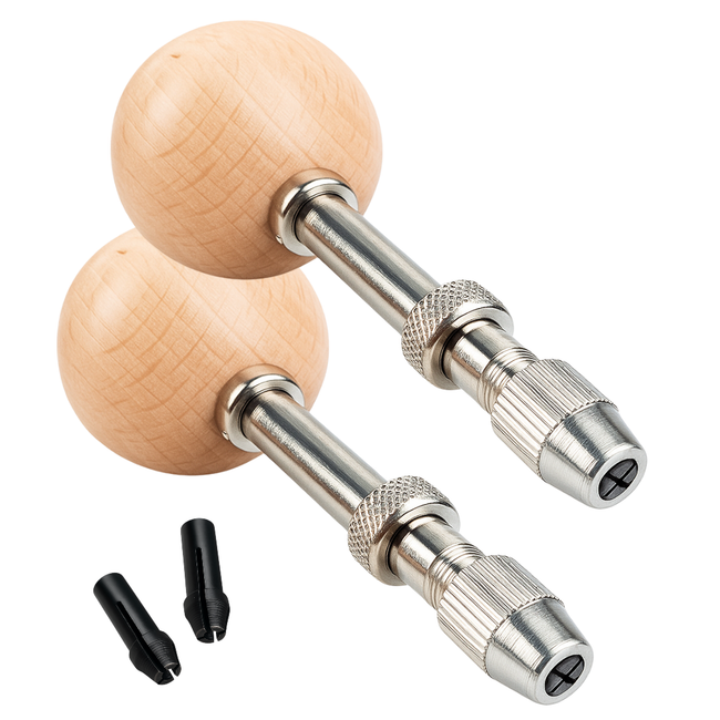Wooden Pin Vise with Ball Head (Pack of: 2) - TJ01-93301-Z02