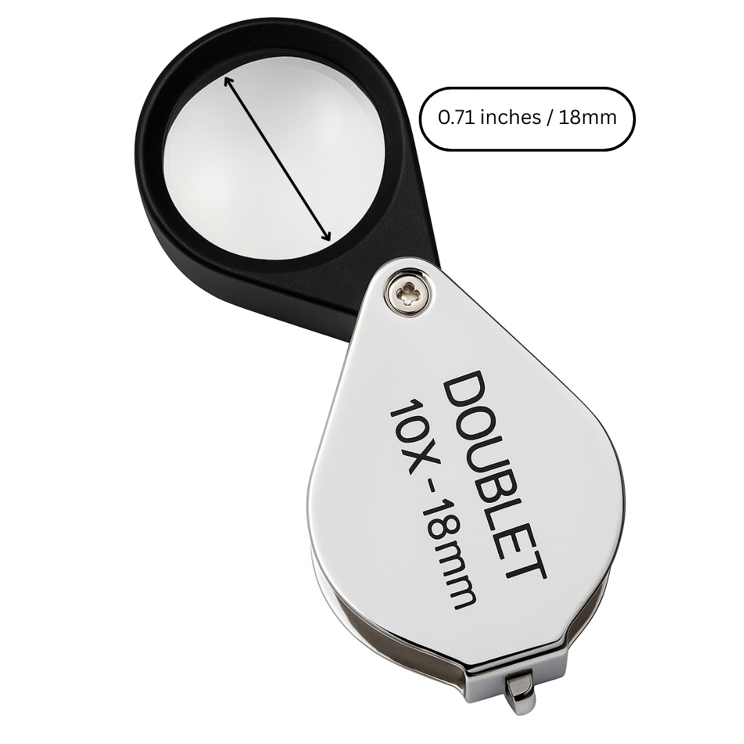 Corrective Jeweler's Loupe - 10X Power  - MG-11810