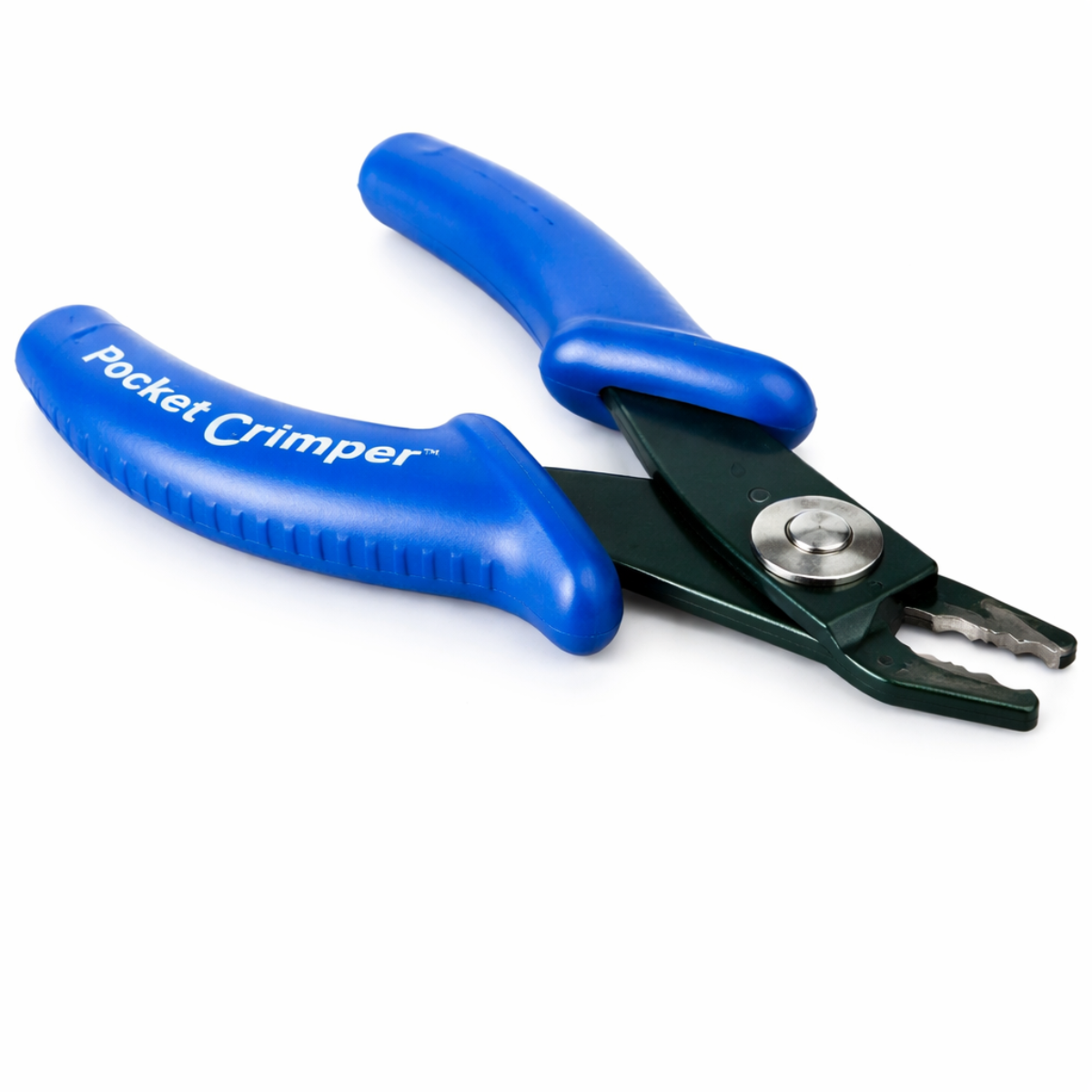 3.5" Pocket Sized Crimper: Portable Beading Companion | Dual Stations for Versatile Use | Precision Crimping up to 3mm | Complete Instructions Included