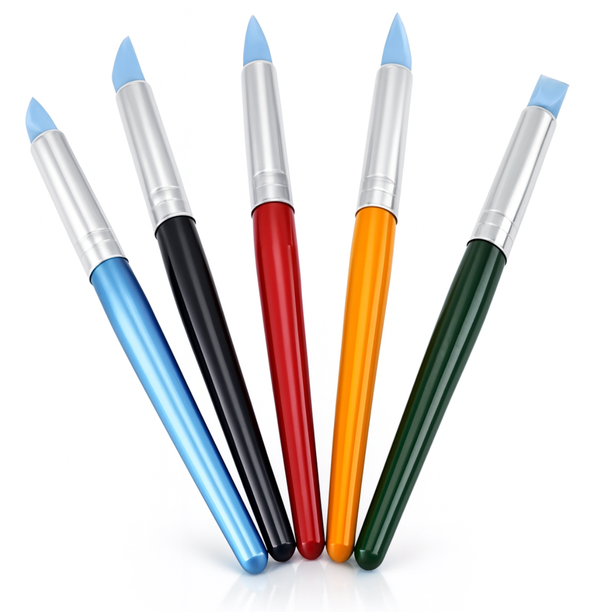 5 Piece Rubber Pen Set  - CR-00755