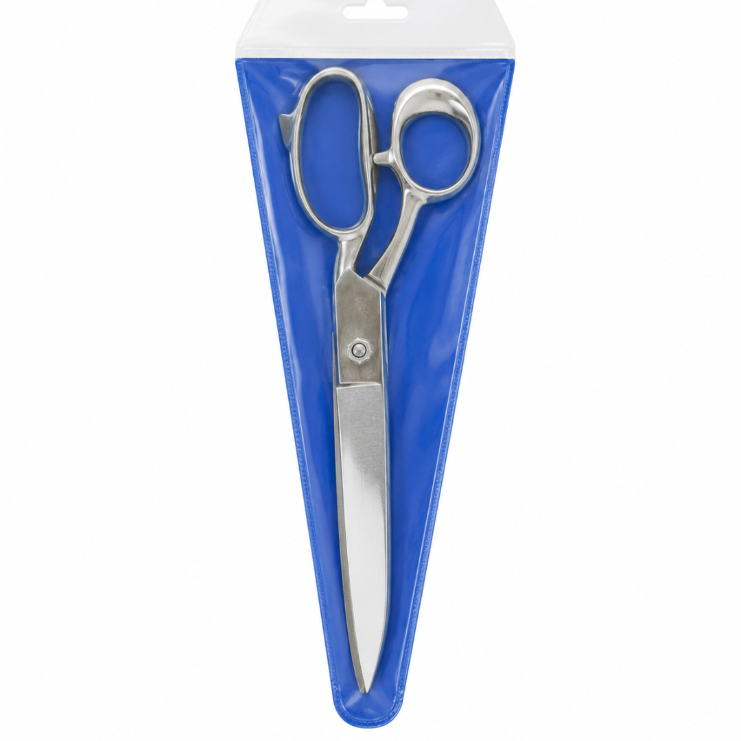 12-Inch Heavy Duty Stainless Steel Tailor Scissors, Professional Sewing Shears with Extra Large Finger Holes, Long Sharp Blades for Fabric Cutting, Sewing, Tailoring, Crafts – SC-77120