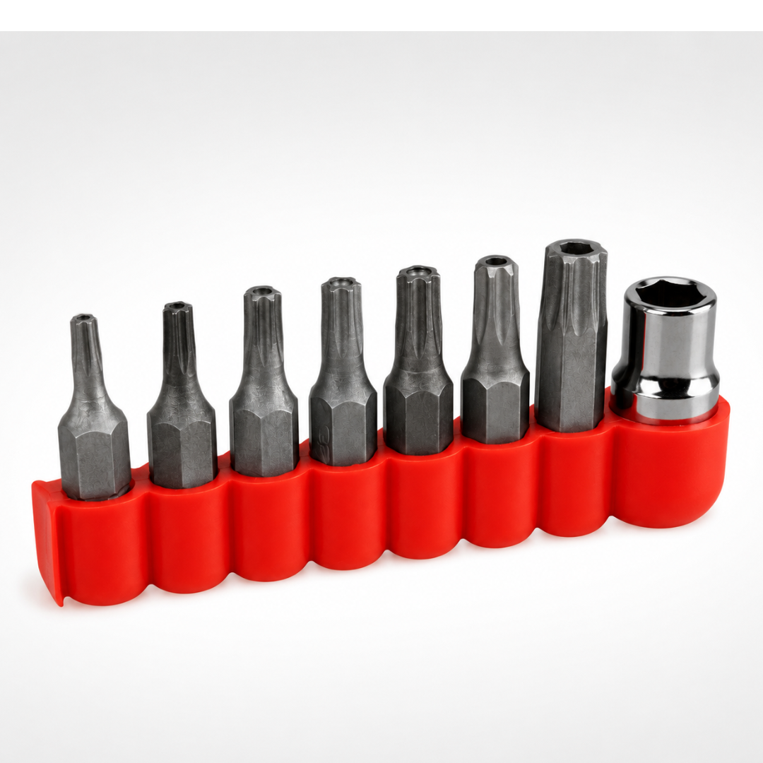 8 Piece Tamper-Resistant Torx Hex Bit Set