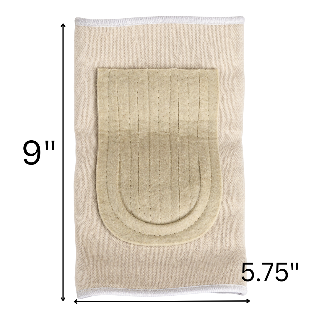 Knee Support Brace with Reinforced Knee Pad – Pack of 2, Reusable & Machine Washable