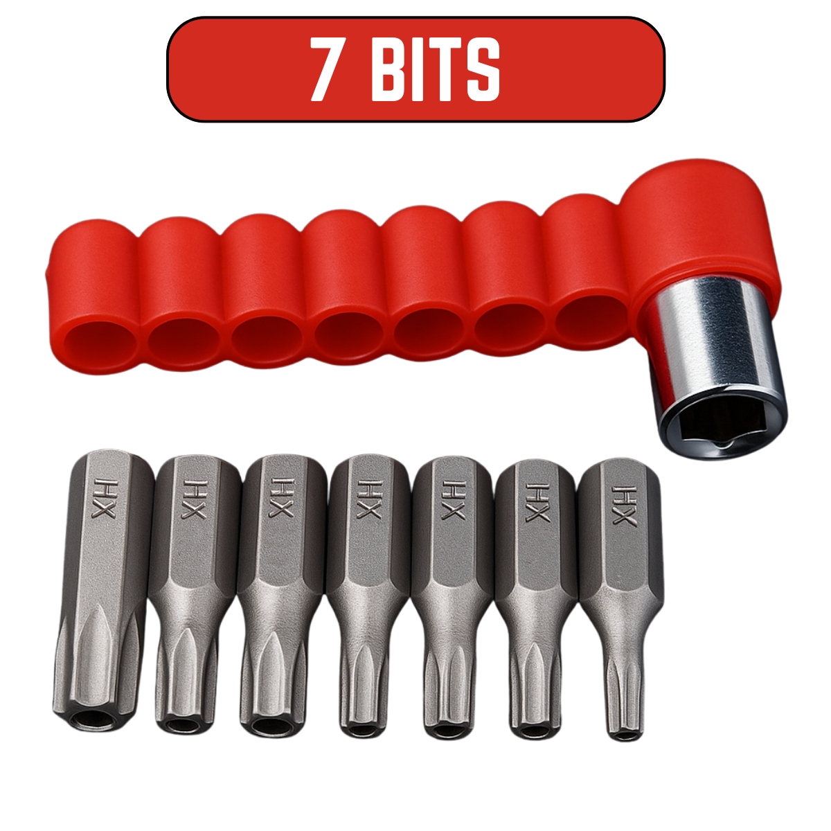 8 Piece Tamper-Resistant Torx Hex Bit Set