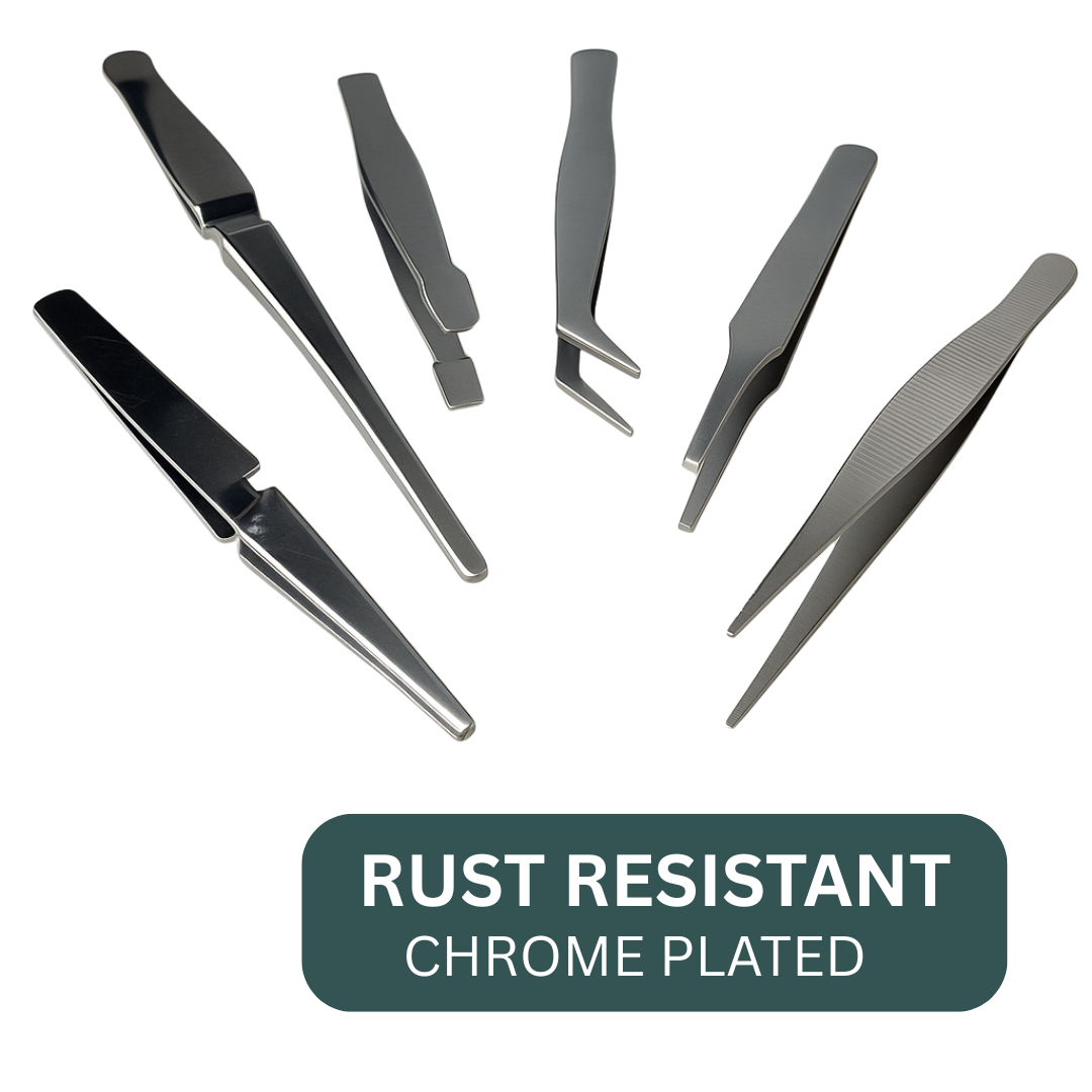 6 Piece Tweezer Set  - S8-17951