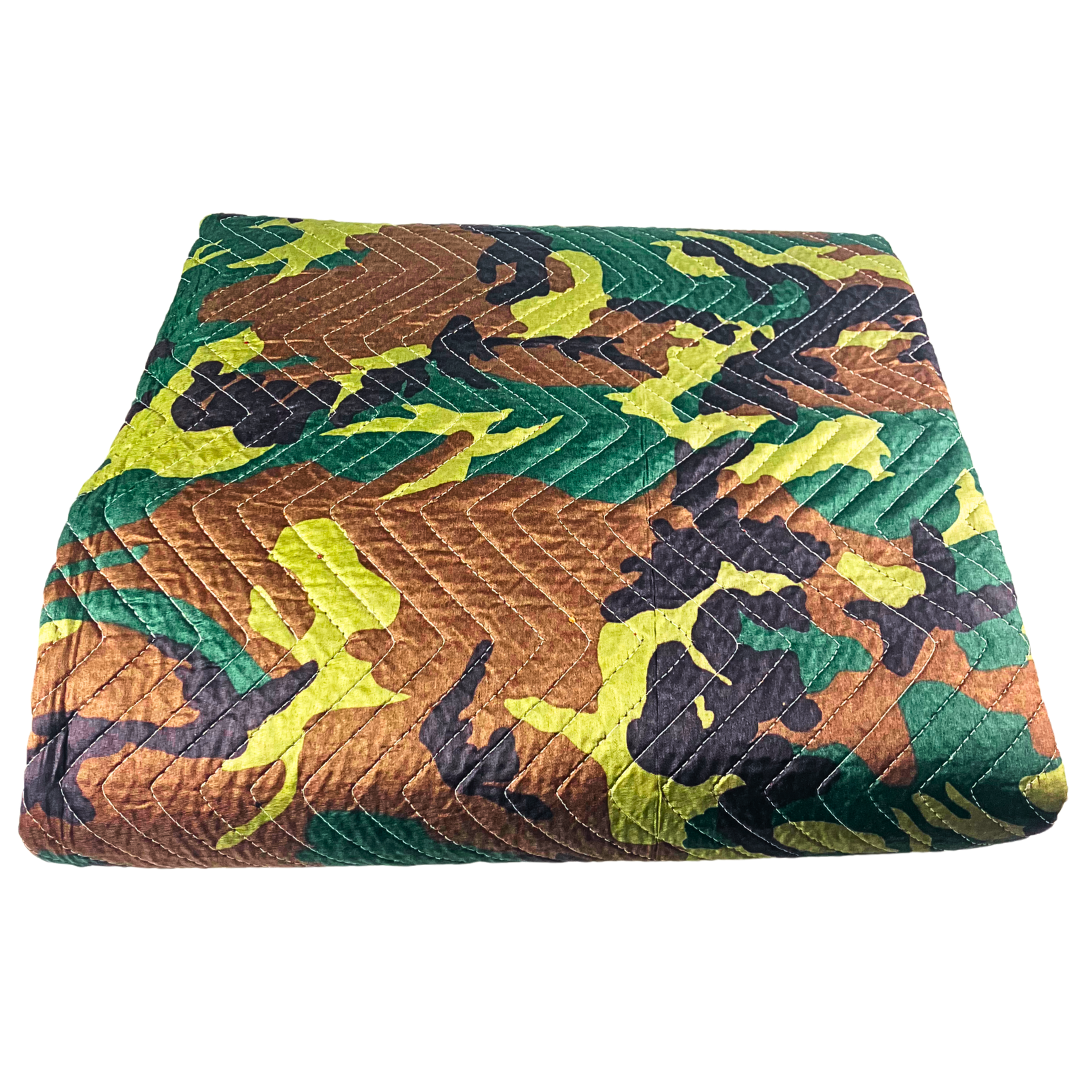 72 x 80 Inches Camouflage Print Moving Blanket  - TC502-MB-CM