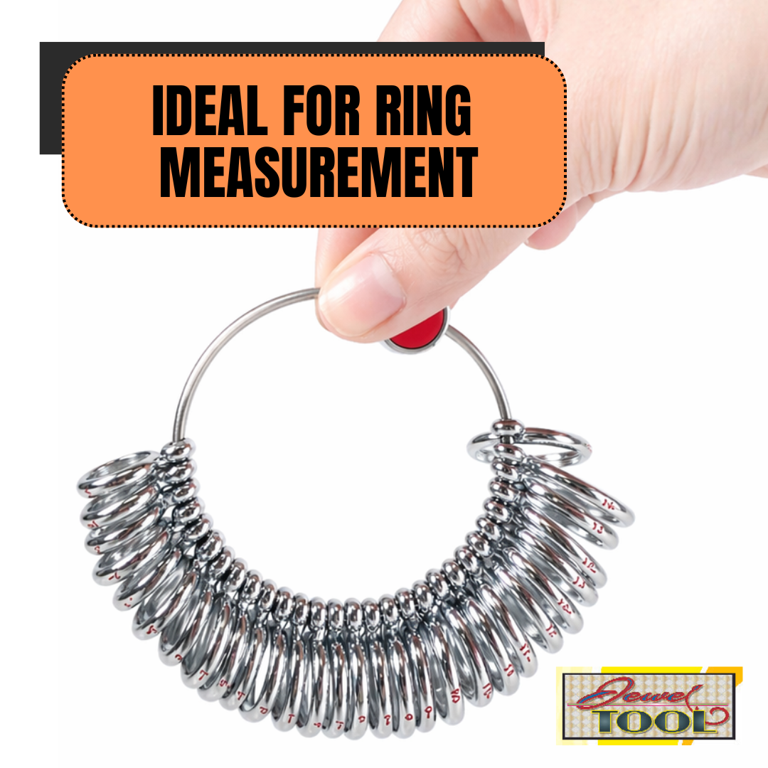 29 Piece Ring Sizer Set – US Sizes 1–15 with Half Sizes, Nickel Plated Brass Ring Sizing Tool, Finger Gauge for Jewelry Measurement & Resizing