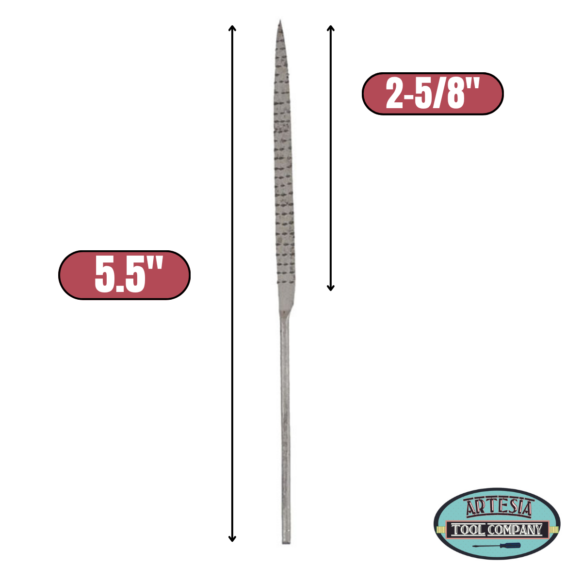 10 Piece Needle File Rasp Set – 5.5" Precision Carbon Steel Files with 10 Shapes for Metal, Wood, Jewelry, and Craft Projects – Includes PVC Pouch