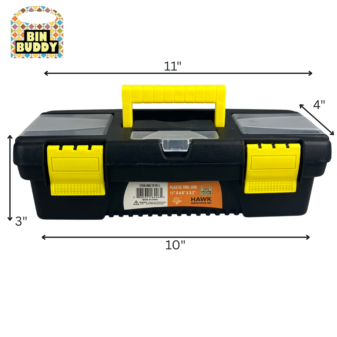 Stow Away Handy Small Tool Box, 11-Inches (Pack of: 1) - MJ-16446