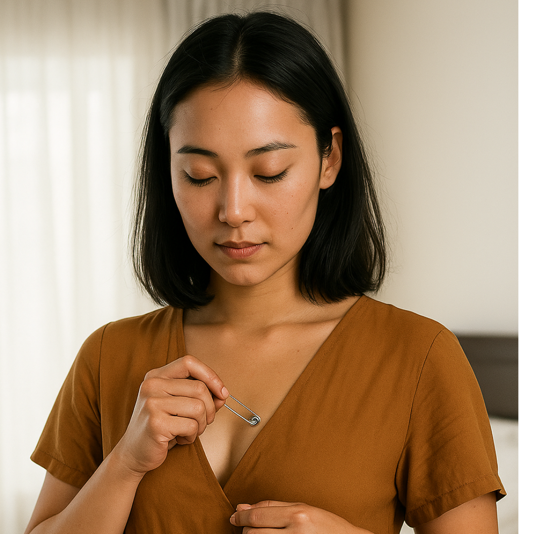 100 Pc. Assorted Size Safety Pins  - CR-10350