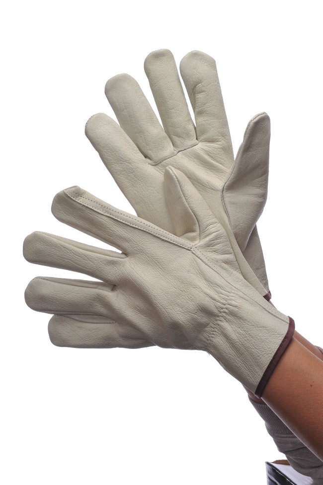 1 Dz. A Grade Cowgrain Driver Gloves, Large