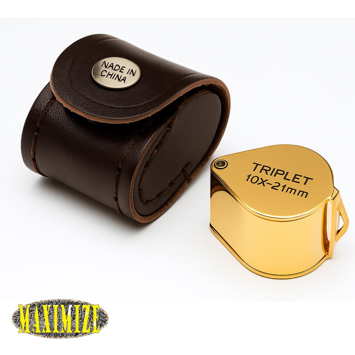 Gold Jeweler's Loupe - 10X Power  - MG-12110