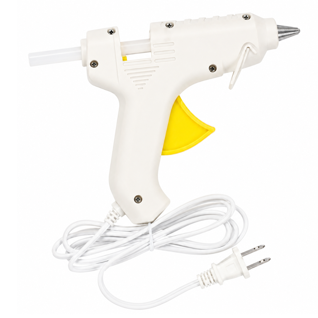 10 Watt Small Hot Glue Gun with 58-Inch Cord, Mini Craft Glue Gun for DIY Projects, Repairs, Decorations & Floral Arrangements, Uses 5/16 Inch Glue Sticks, Includes 2 Glue Sticks- CR-86500