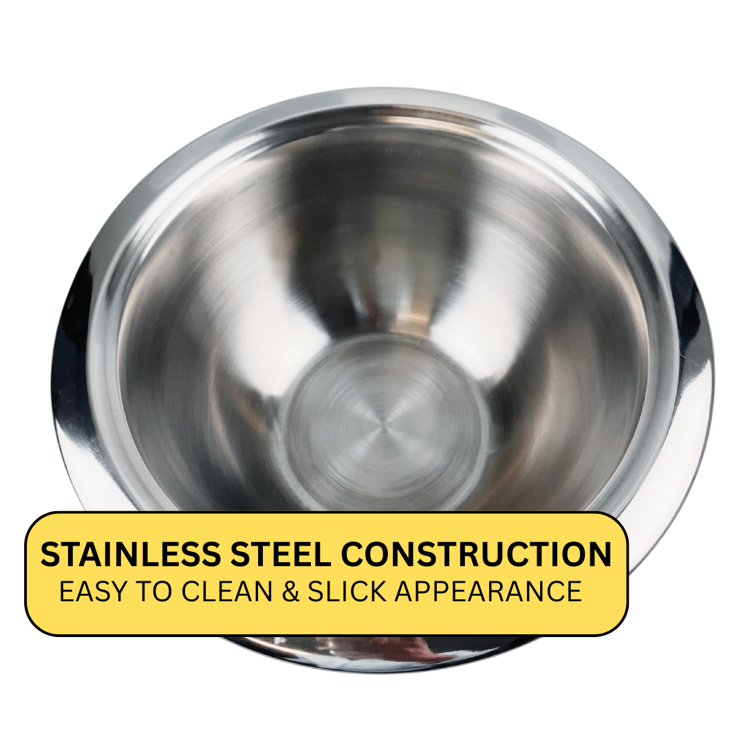 Stainless Steel Bowl For Mixing Or Serving  - U-19096