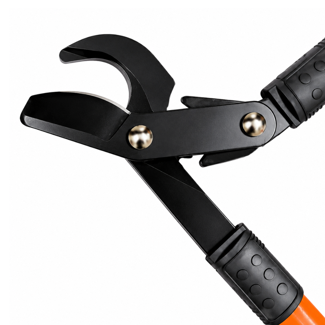 29 Inch Heavy Duty Lopping Shears, Long Handle Branch Cutter with Compound Leverage Action, Steel Garden Lopper with Non-Slip Comfort Grips for Tree Trimming, Pruning Branches, Shrubs and Yard Work