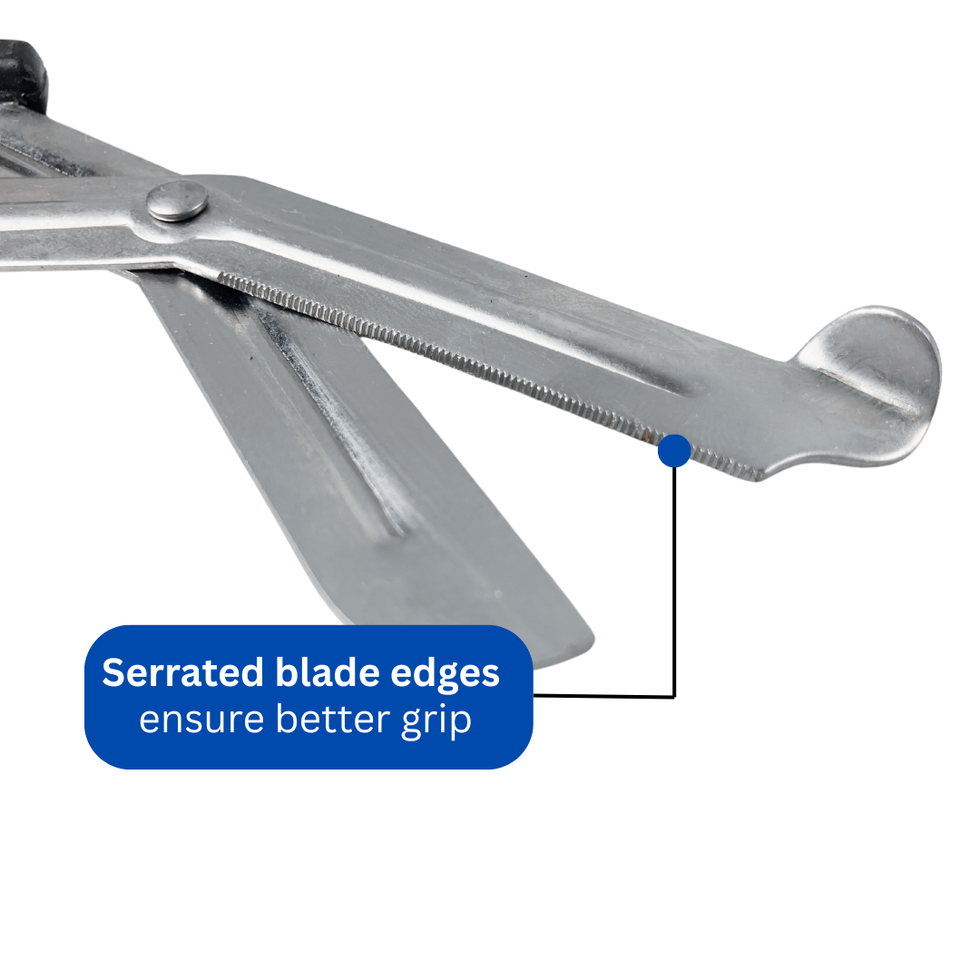 2 Pc. Angled/Bent Utility Scissors - 7-1/2" | Cut Bandages, Flowers, Crafts  - SC-84750-Z02