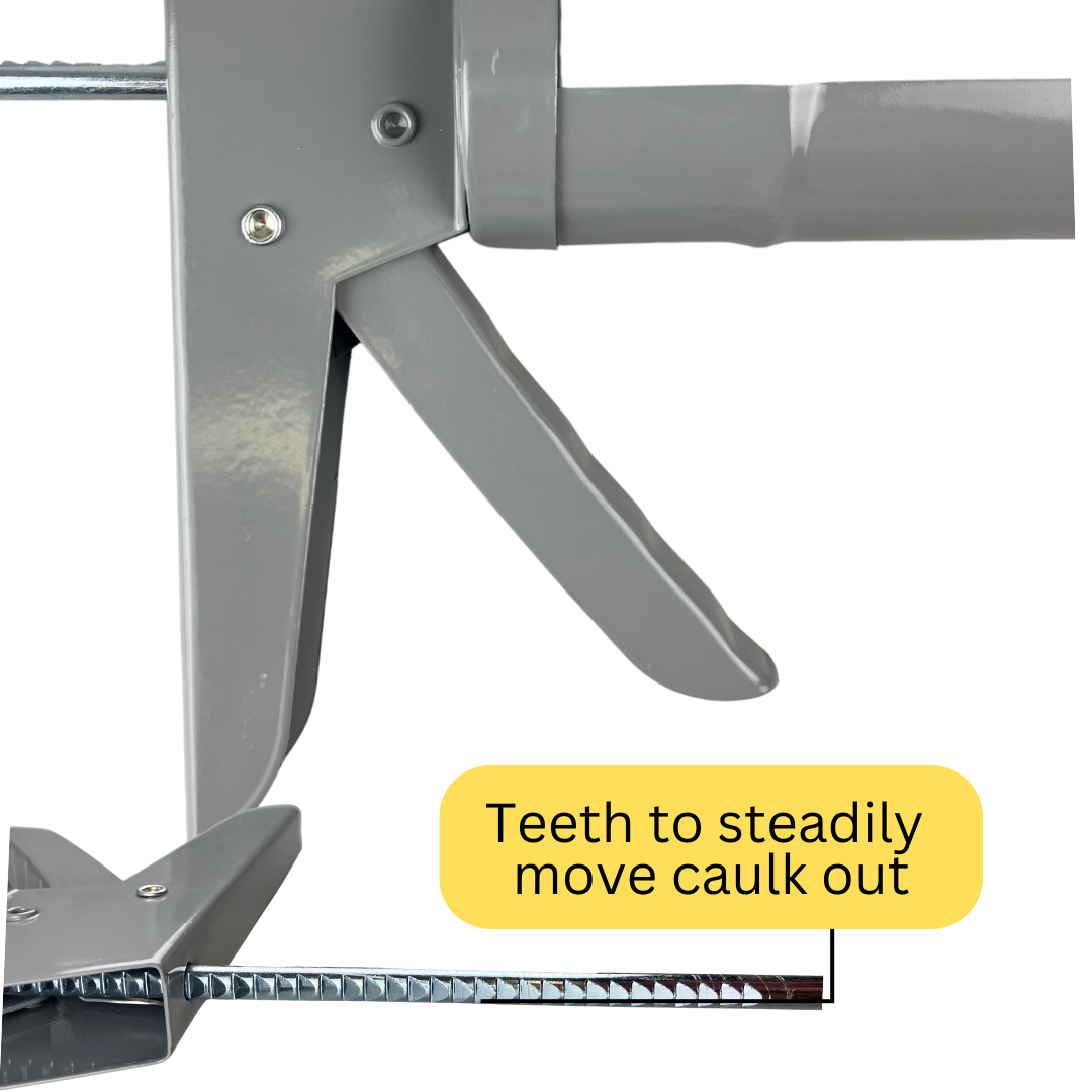 Caulking Gun | Fits Standard Size Caulking Tubes | Easy and Steady Application | Ideal for Bathroom, Kitchen, and Weatherstripping