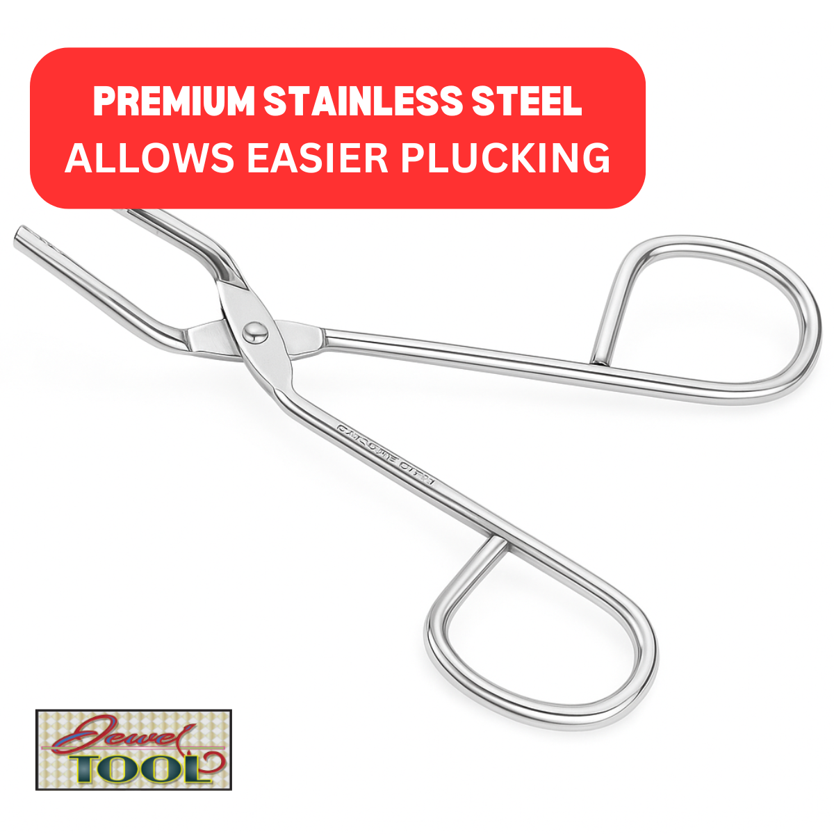 2-in-1 Tweezer Scissors | Great for Beauty Care - CARE-08604